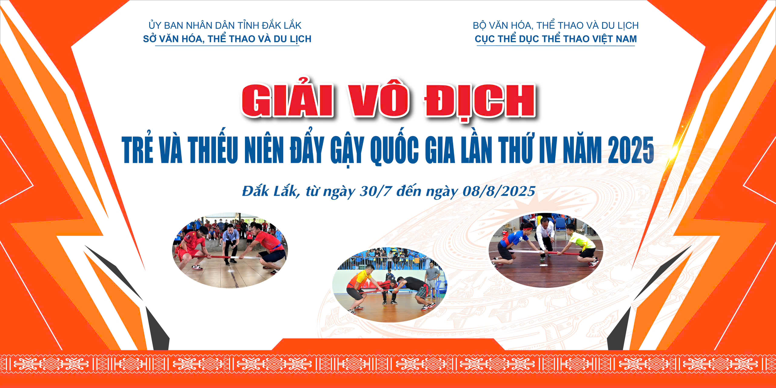Giải do Cục Thể dục thể thao (Bộ Văn hóa, Thể thao và Du lịch ủy nhiệm Sở Văn hóa, Thể thao và Du lịch tỉnh Đắk Lắk đăng cai tổ chức
